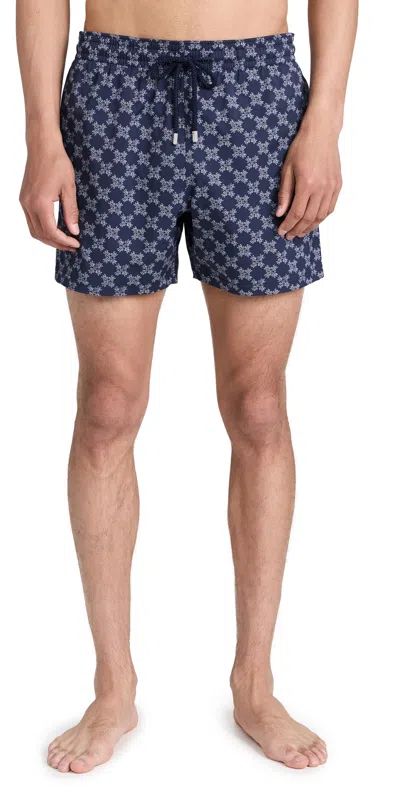 Vilebrequin Moorise Swim Trunks Bleu Marine