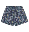 Vilebrequin Mosaïque Printed Cotton Shorts In Multicoloured