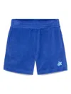 Vilebrequin Motif-embroidered Shorts In 蓝色