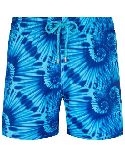 Vilebrequin Naut Tie Dye Swim Short In Blue