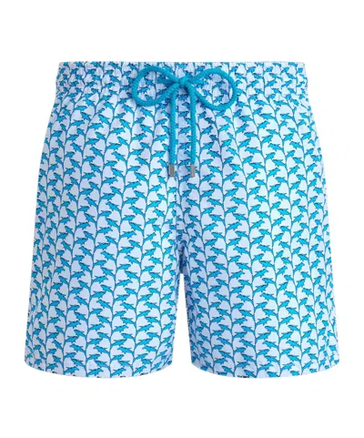 Vilebrequin Net Sharks Swim Shorts In Multi
