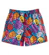 Vilebrequin Noumea Printed Swim Trunks In Multicoloured