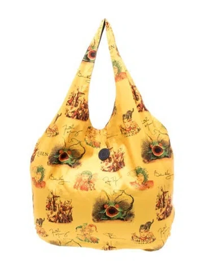 Pre-owned Vilebrequin Nylon Hobo In Yellow