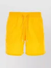 Vilebrequin Nylon Swim Shorts With Back Pocket And Elastic Waistband In Yellow