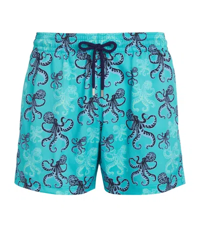 Vilebrequin Poulpes Swim Shorts In Blue