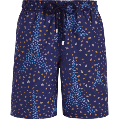 Vilebrequin Graphic-print Swim Shorts In Blue