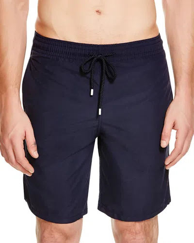Vilebrequin Recycled Nylon Swim Shorts With Elastic Waistband In Blue