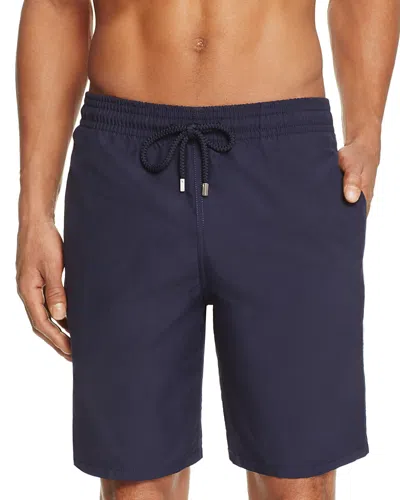 Vilebrequin Recycled Nylon Swim Shorts With Elastic Waistband In Blue