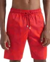 Vilebrequin Okorise Printed 7.5 Swim Trunks In Lipstick