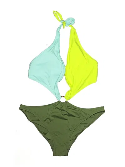 Pre-owned Vilebrequin One Piece Swimsuit In Green