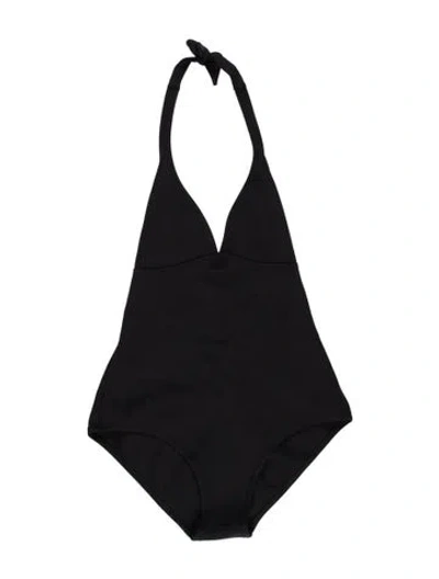 Pre-owned Vilebrequin One-piece W/ Tags In Black