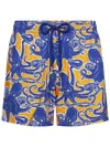 Vilebrequin Graphic-print Swim Shorts In Blue