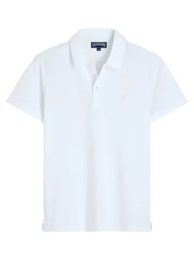 Vilebrequin Organic Cotton Polo Shirt With Embroidered Turtle In Animal Print