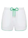 Vilebrequin Organic Cotton Shorts In White