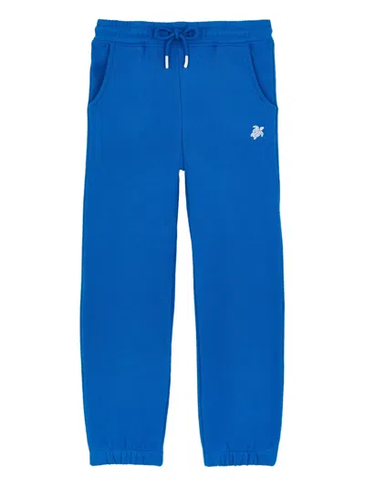 Vilebrequin Kids' Organic-cotton Track Pants In Blue