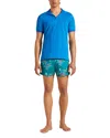 Vilebrequin Palan Classic Fit Cotton Pique Polo Shirt In Palace Blue