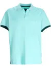 Vilebrequin Turtle-embroidered Polo Shirt In 蓝色