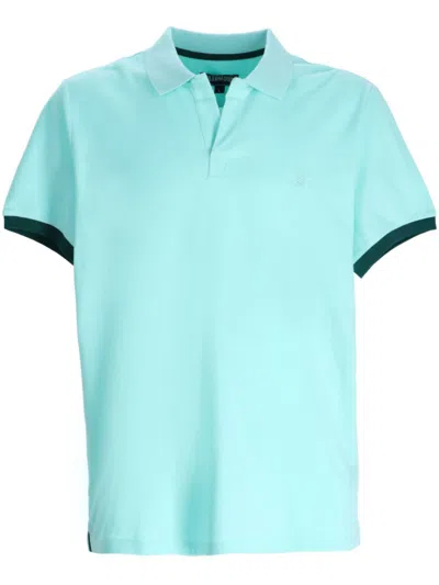 Vilebrequin Turtle-embroidered Polo Shirt In Blue