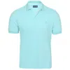 Vilebrequin Palatin Polo Shirt Solid Light Blue In Blue