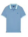 Vilebrequin Palatin Thalassa Polo Blue In Blue