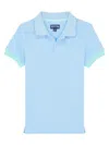 Vilebrequin Pantin Organic-cotton Polo Shirt In Blue