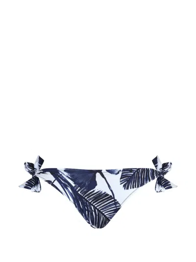 Vilebrequin Papagaio Side-tie Bikini Bottoms In Blue