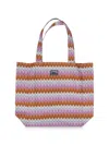 Vilebrequin Patterned Beach Bag In Pink