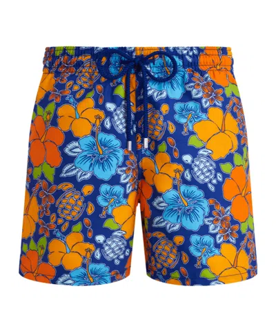 Vilebrequin Patterned Swimming Trunks In Multi