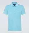 Vilebrequin Phoenix Cotton-blend Terry Polo Shirt In Santorin Blue