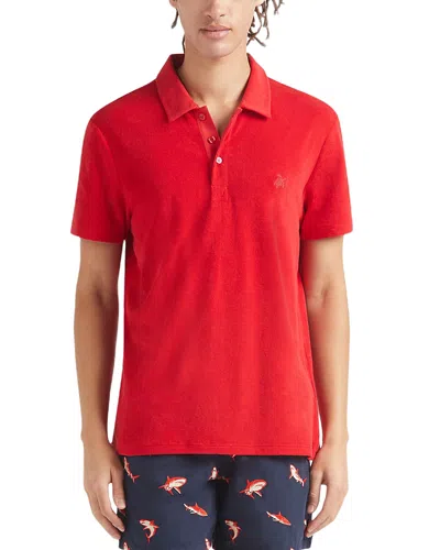 Vilebrequin Phoenix Slim Fit Cotton Pique Polo Shirt In Lipstick