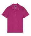 Vilebrequin Phoenix Terry Polo Pourpre In Pink