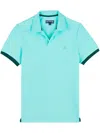 Vilebrequin Turtle-embroidered Polo Shirt In Blue