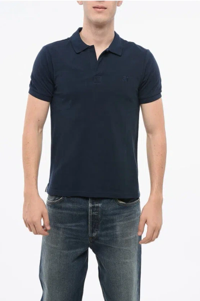 Vilebrequin Piquet Cotton Palatin Polo With Side Split