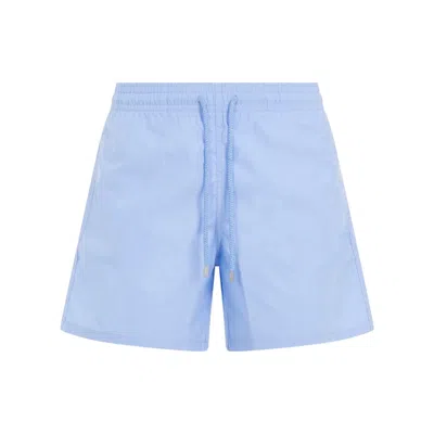 Vilebrequin Plain-coloured Beach Shorts In Blue