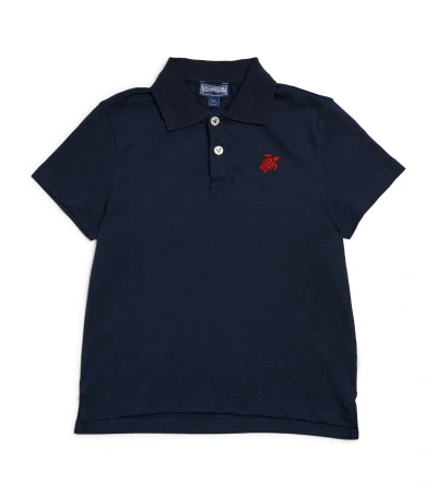 Vilebrequin Kids' Polo Shirt (2-14 Years) In Navy