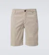 Vilebrequin Ponche Gabardine Bermuda Shorts In Beige