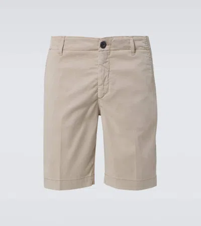 Vilebrequin Ponche Gabardine Bermuda Shorts In Beige