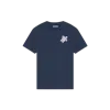 Vilebrequin Turtle Organic Cotton Embroidered T-shirt In Blue