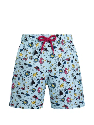 Vilebrequin Kids' Print Swim Shorts In Multi
