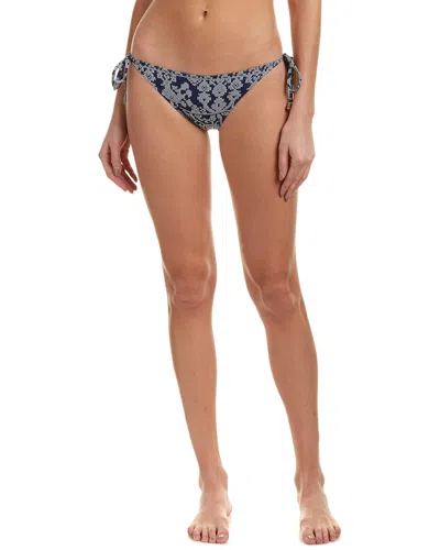 Vilebrequin Printed Bikini Bottom In Blue