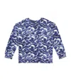 Vilebrequin Printed Cotton Jersey Sweatshirt In Blue