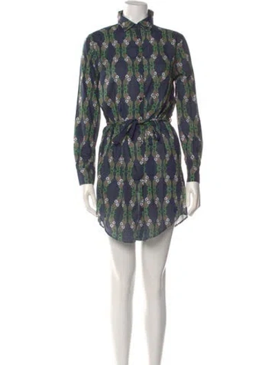 Pre-owned Vilebrequin Printed Mini Dress In Multi