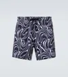 Vilebrequin Moorise Straight-leg Mid-length Printed Swim Shorts In Multi