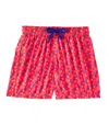 Vilebrequin Printed Swim Trunks In Blue