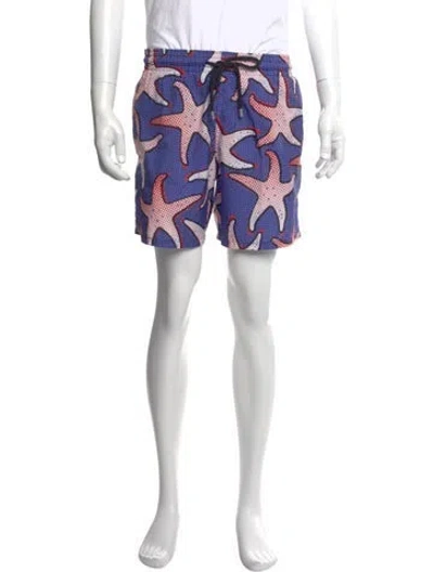 Pre-owned Vilebrequin Printed Swim Trunks In Multi