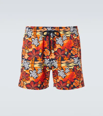 VILEBREQUIN PRINTED SWIM TRUNKS