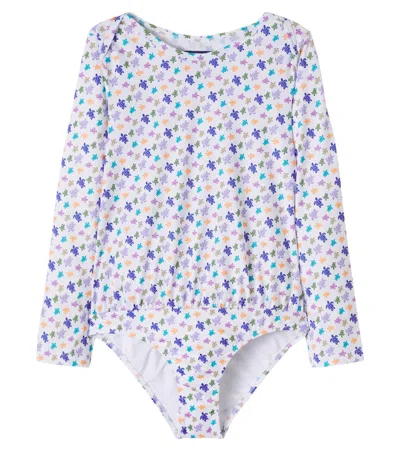 Vilebrequin Kids' Printed Swimsuit In Multi