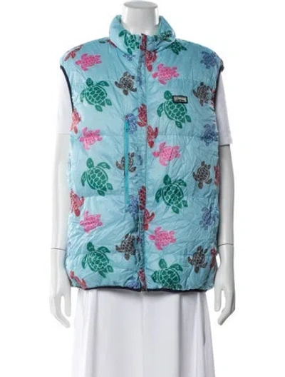 Pre-owned Vilebrequin Printed Vest W/ Tags In Blue
