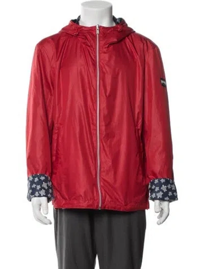 Pre-owned Vilebrequin Printed Windbreaker In Red