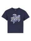 Vilebrequin Puff Logo-print T-shirt In Blue